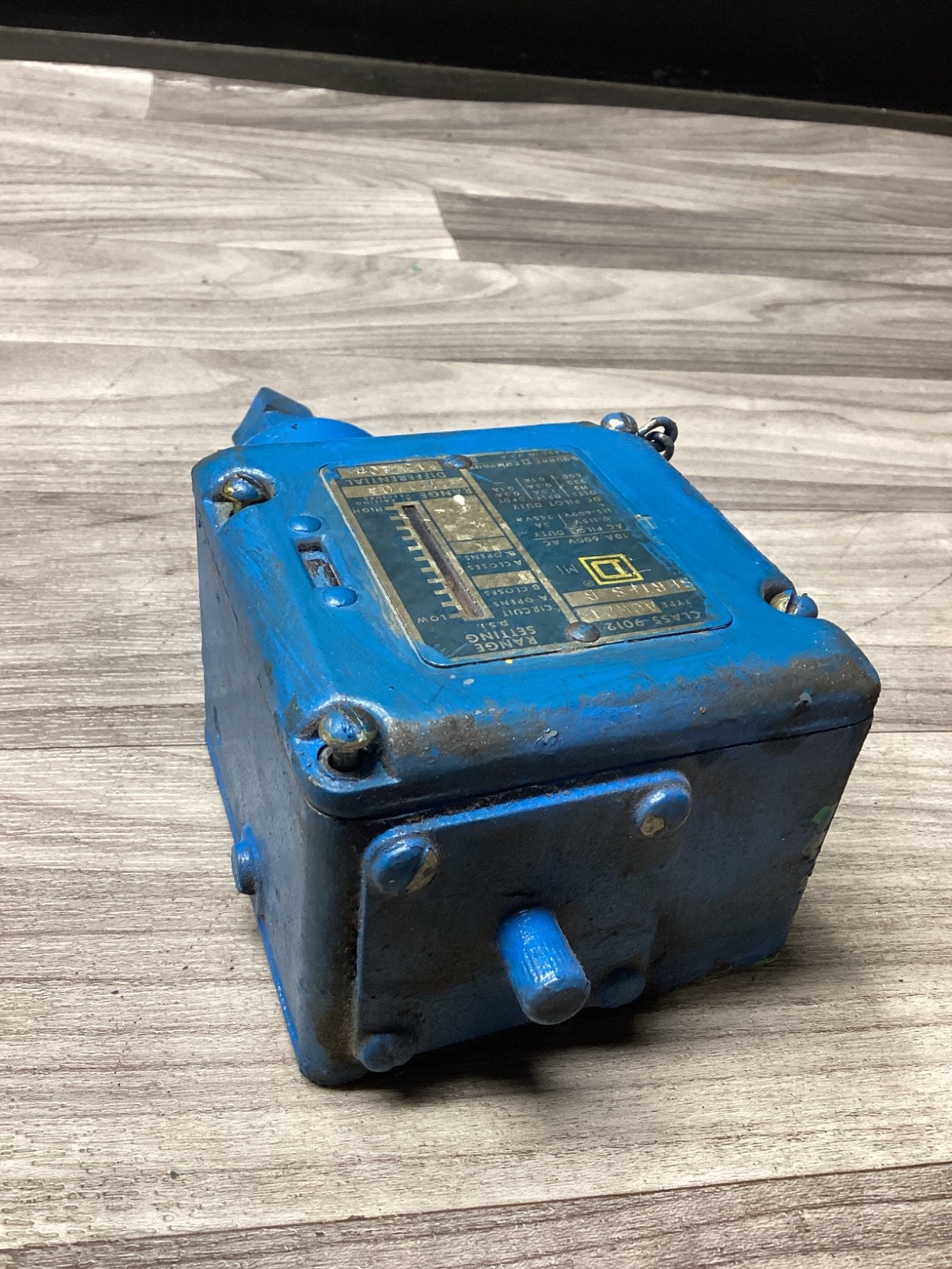SQUARE D 9012 ACW21 PRESSURE SWITCH #123B108PR2
