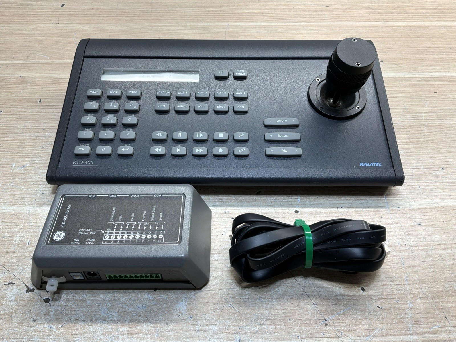 Kalatel KTD-405 Security Camera Controller Keyboard /GE Intelogix KTD405JUA3464