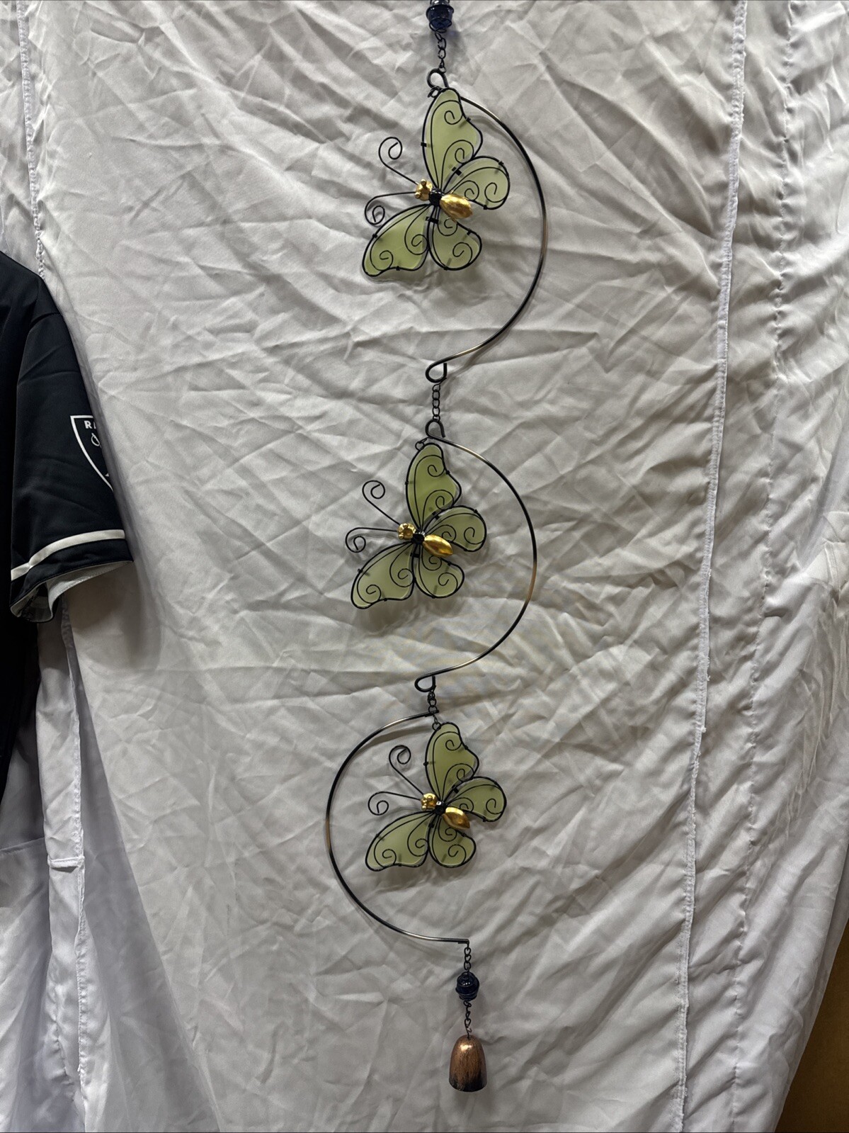 Butterfly Glow In The Dark Hanging Garden Accent