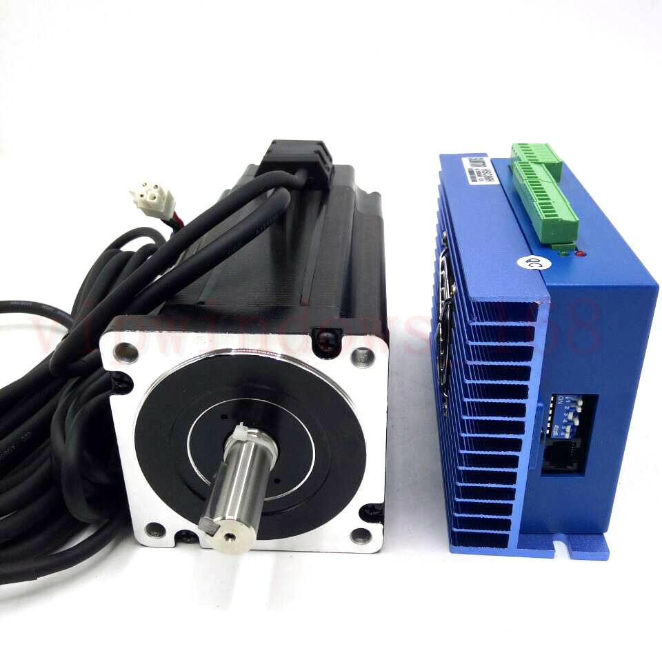 NEMA34 8.5NM 6A Closed-loop Stepper Motor Driver Hybrid Servo Kit&Encoder Cable