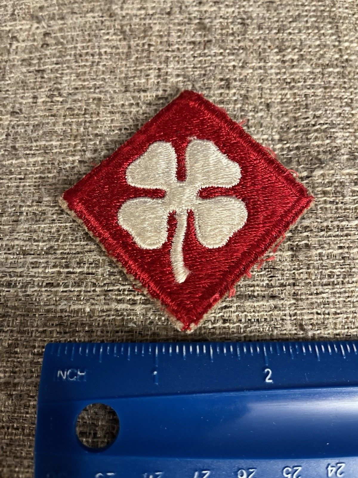 WWII Era US Army 4th Army Patch INV12114