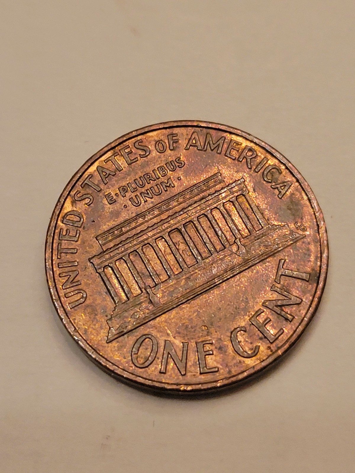 ONE CENT LINCOLN PENNY 2004 D MINT RARE ERROR CLOSE "AM"
