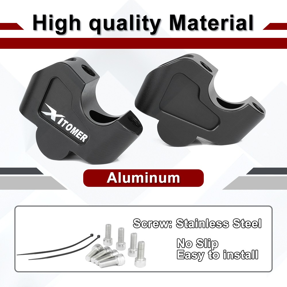 Handlebar Riser with Offset Fit For Kawasaki Vulcan S 650 VN650 / ABS 2015-2025