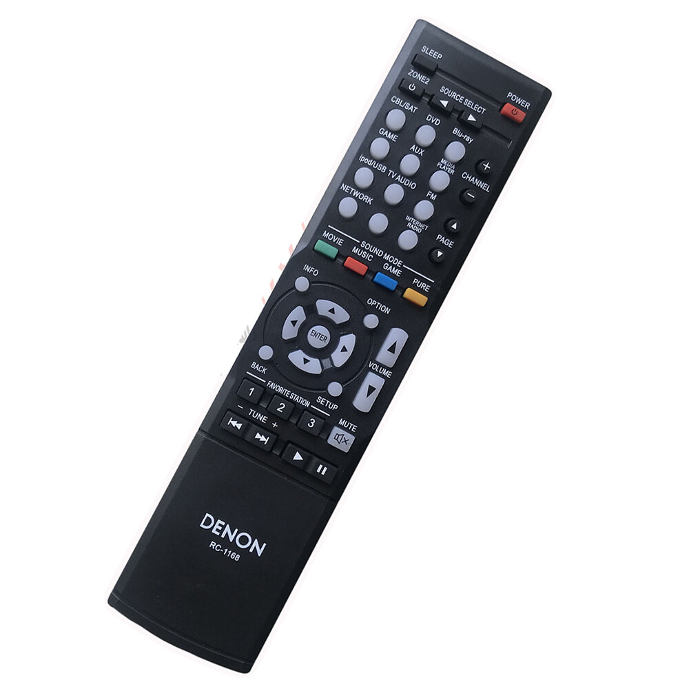 AV Receiver Remote RC-1168 For Denon DHT-E251BA AVR-X6200W AVR-X2200W AVR-X2100W