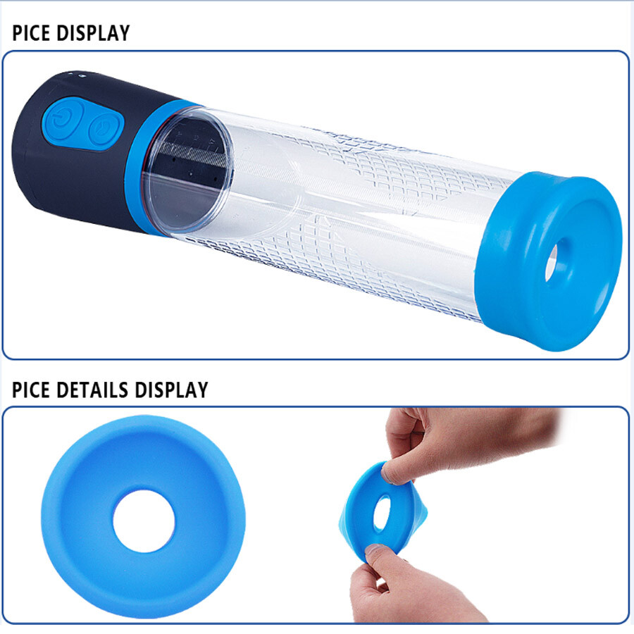 Electric Penis Pump Penis Vacuum Pump Enlargement for Men Penile Bigger Trainer