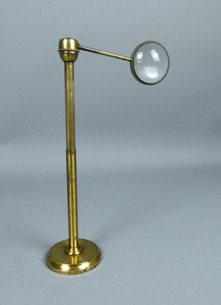 Vintage Bullseye Bench Condenser Microscope Accessory Scientific Optical #26070