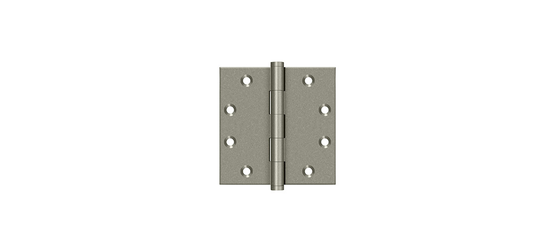 Deltana DSB4510WL 4-1/2" x 4-1/2" Square Hinges White Light Pair