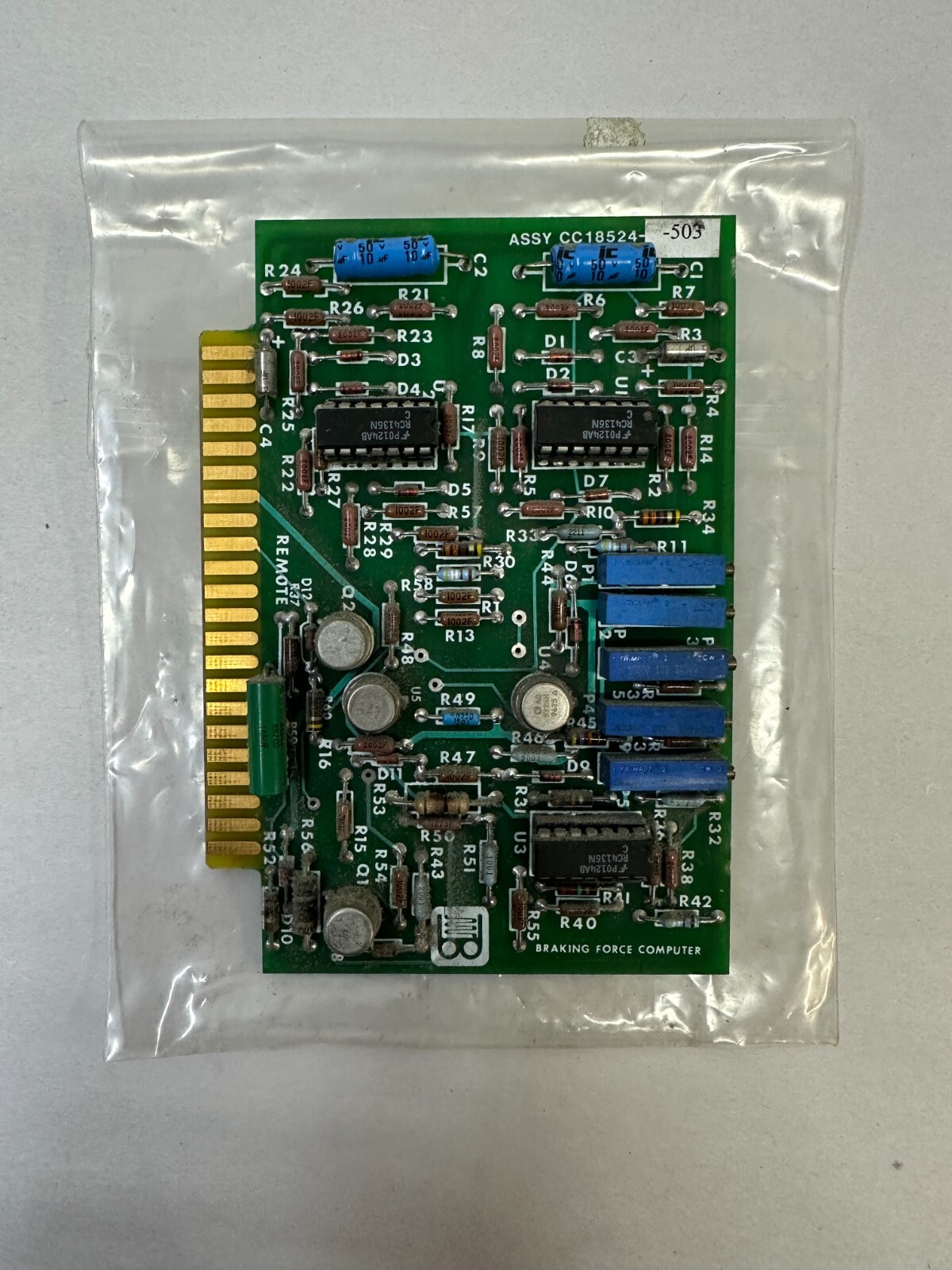 Butler Automatic CC18524-503 Braking Force Computer