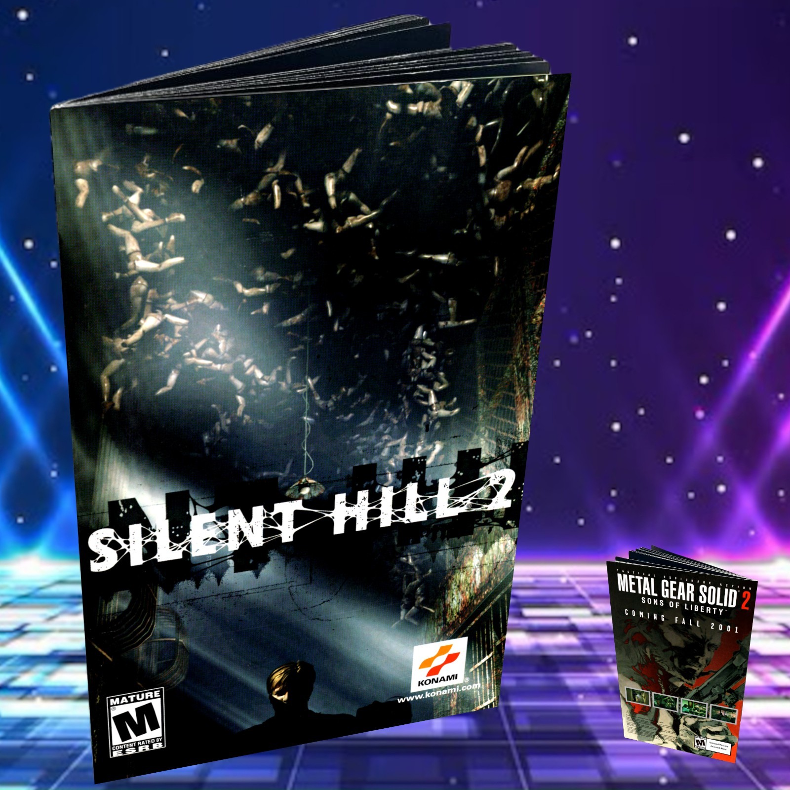 Replacement Manual for - Silent Hill 2 - Sony PS2 Instruction Booklet