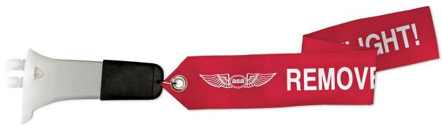 NEW SEALED ASA Pitot Tube Cover - Blade Style for Piper Cherokee/Warrior/Arrow