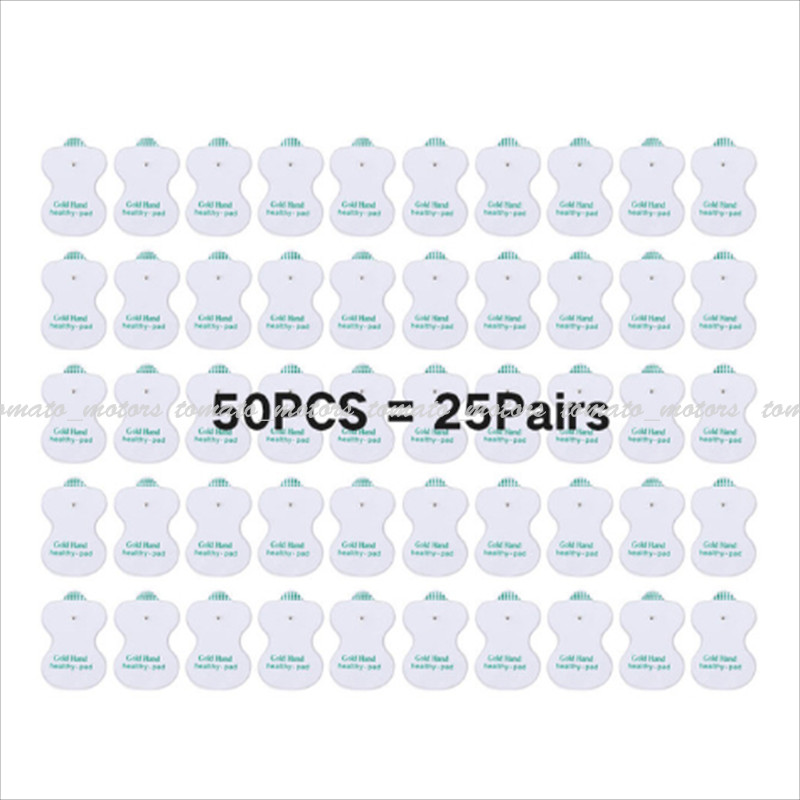 For Massager & Electrode Pads TENS Unit 50PCS Snap On Replacement Pads US