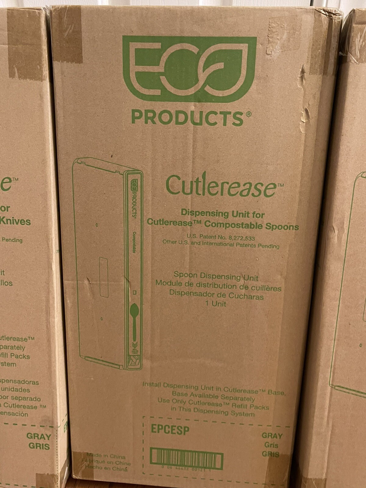 Cutlerease Dispenser Set - Forks, Spoons and Knives - EPCESP - EPCEFK - EPCEKN