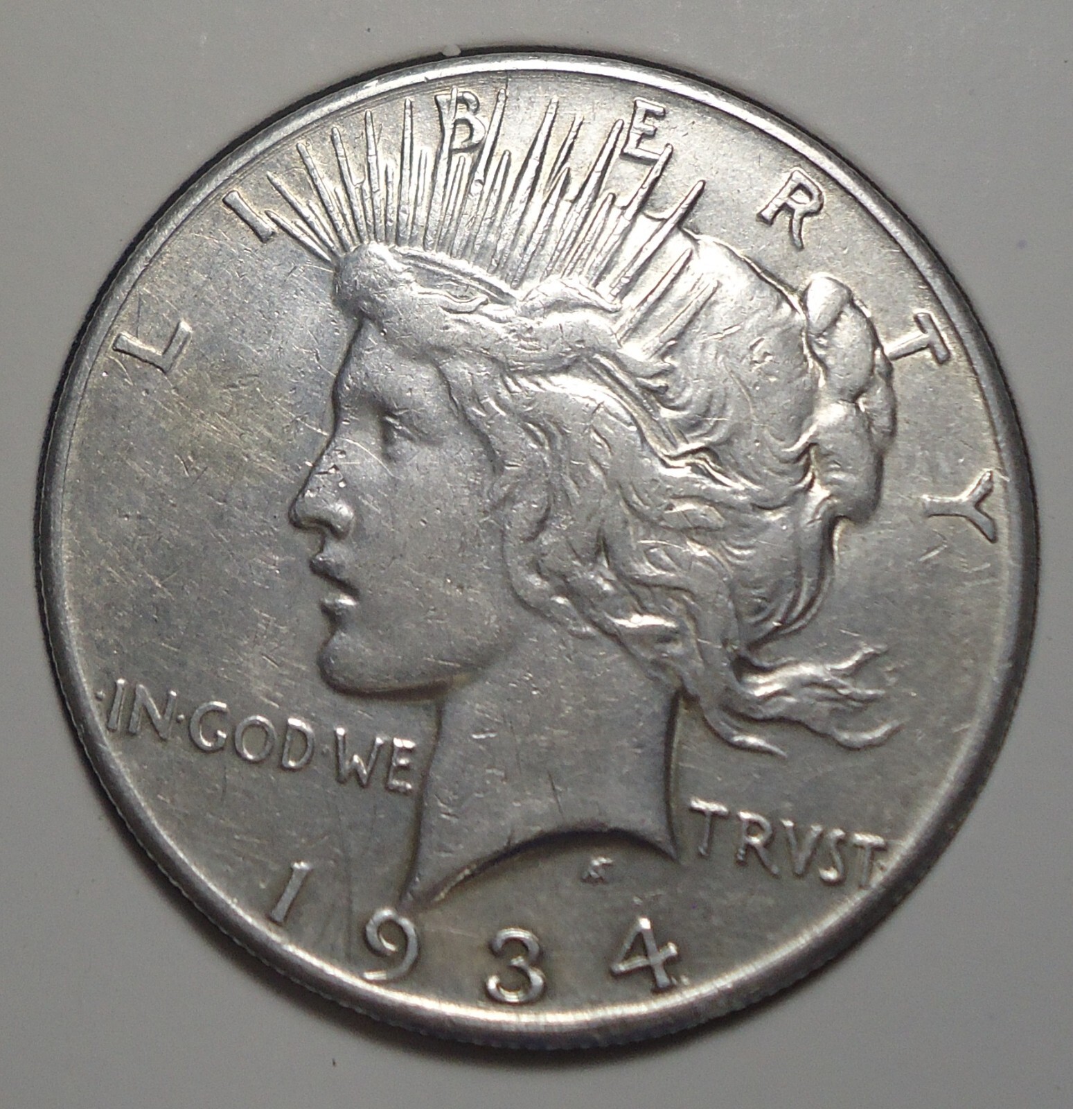 Extremely Fine+ 1934 S San Francisco silver Peace $1 dollar Combine Shipping!