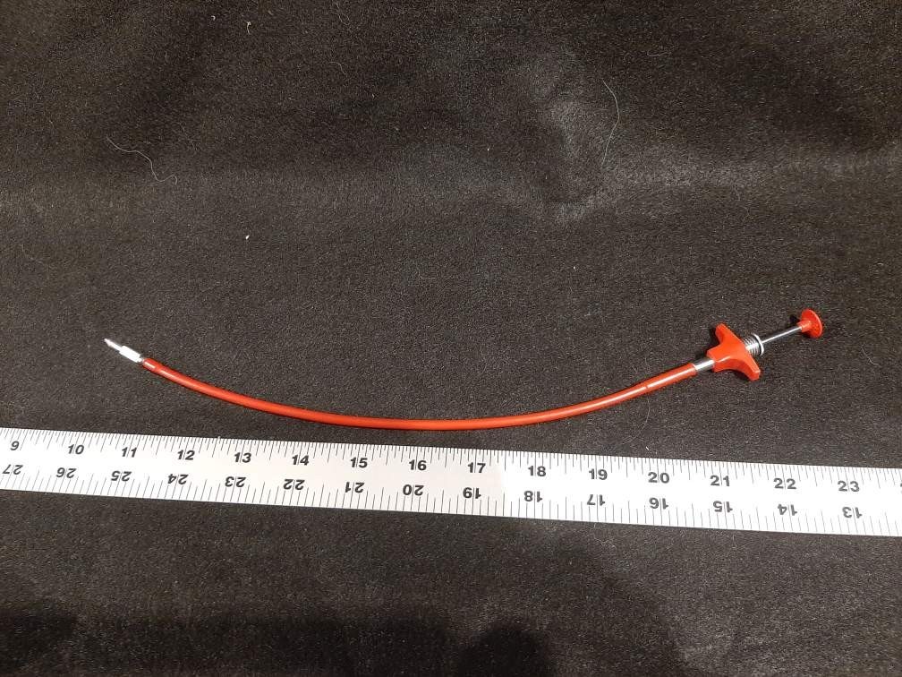 Vintage  Prontor ? 14" Shutter Cable Release w/ Lock Made in Germany