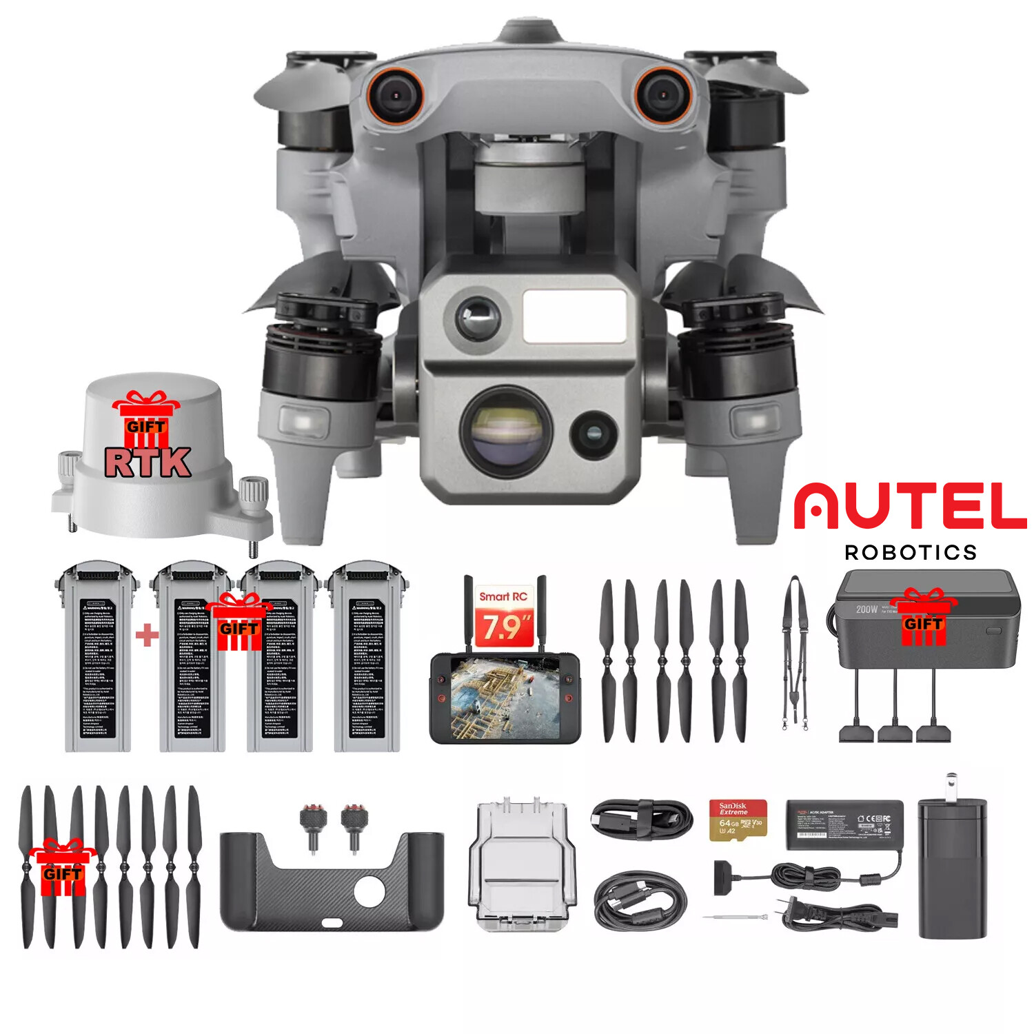 Autel EVO Max 4N Night Vision Drone | NEW | US Stock | Warranty