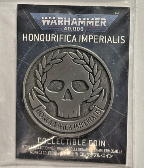 Honourifica Imperialis-Collectible Coin-Space Marine-Sororitas-Warhammer 40k