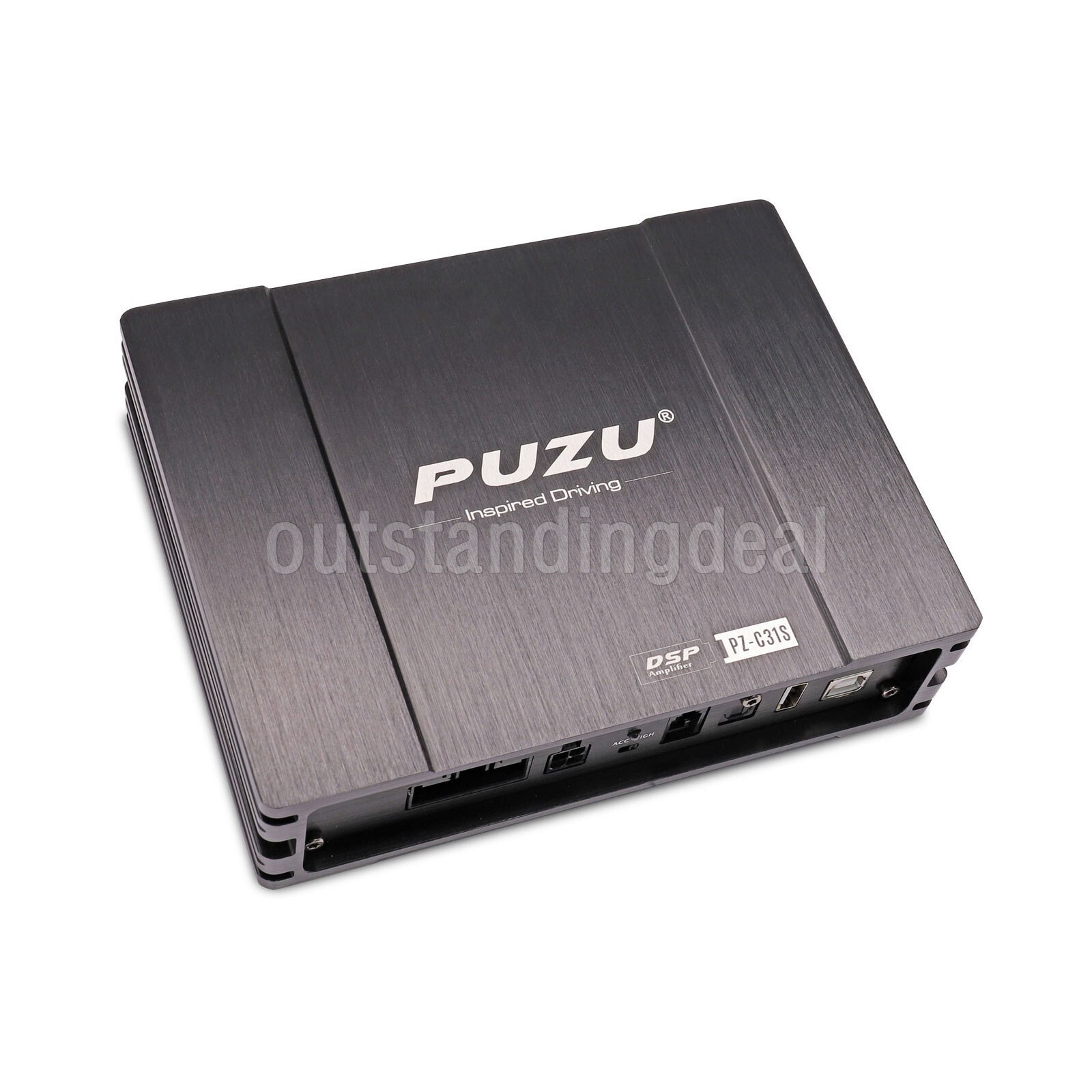 PUZU PZ-C31S Class AB Vehicle DSP Power Amplifier Audio Processor 6x150W ot25#