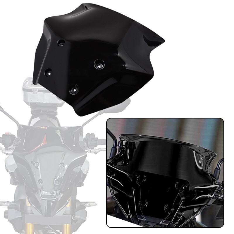 For Yamaha MT-09 SP 2024 Windshield Wind Deflectors Black