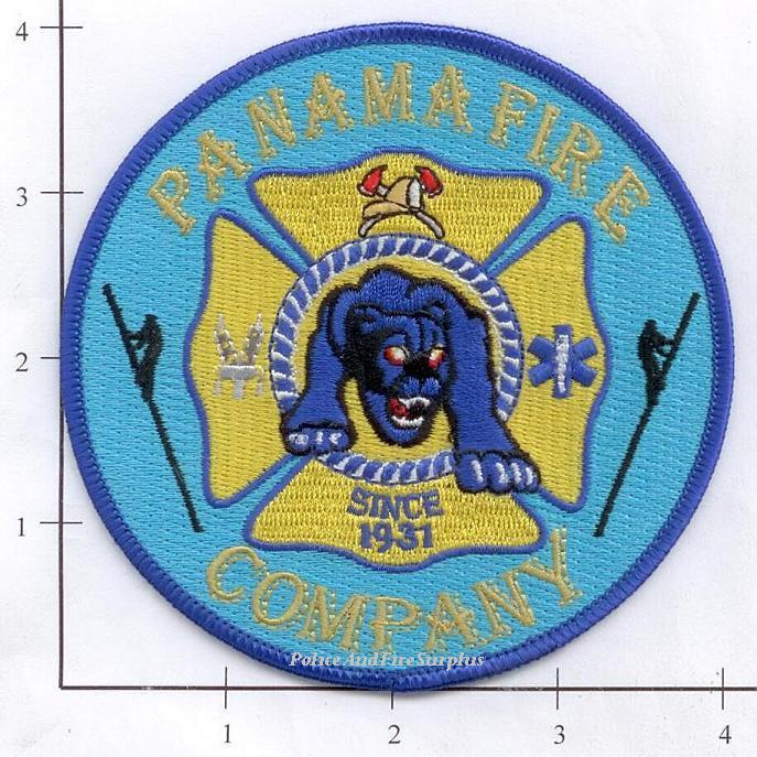 New York - Panama Fire Company NY Fire Dept Patch