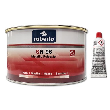 Roberlo SN96 Metallic Polyester Putty with Hardener