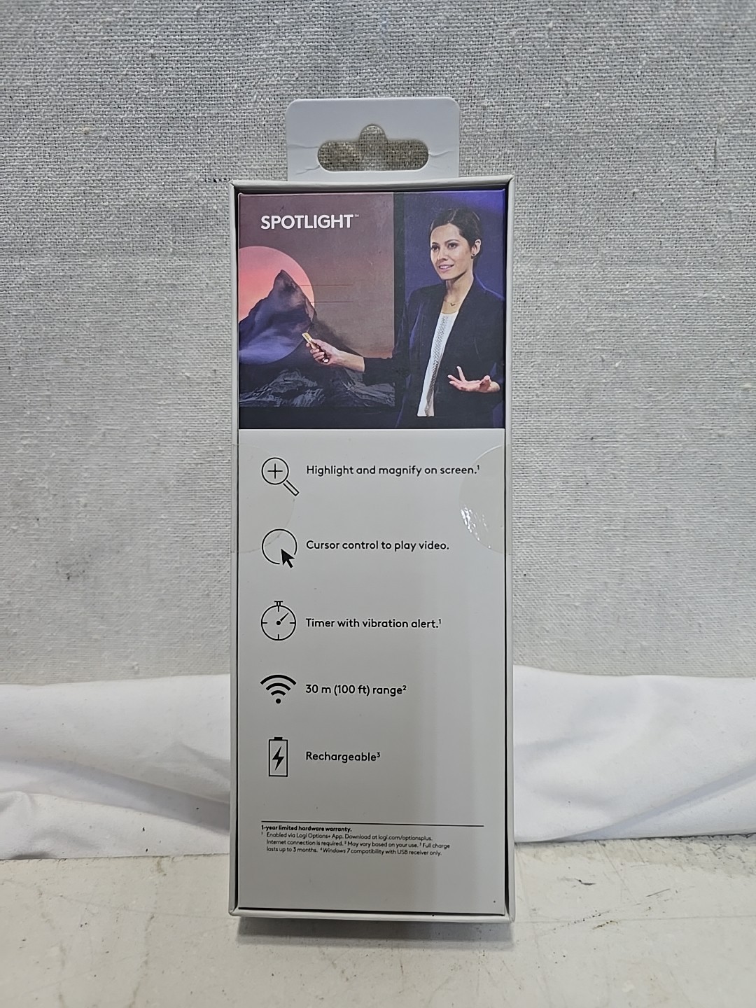 Logitech Spotlight 910-004654 Wireless Presentation Remote Control with USB