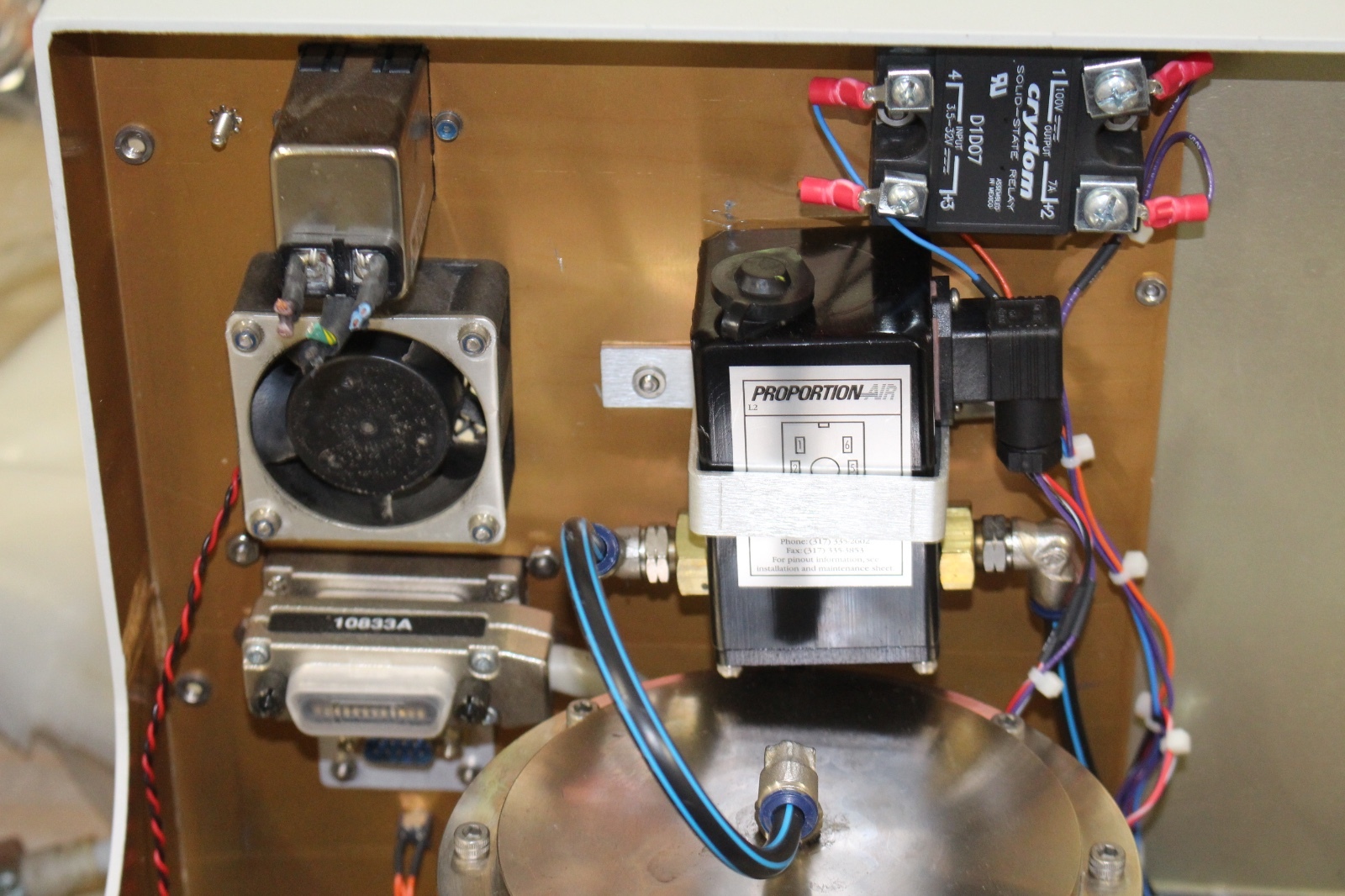 GE Fluke RUSKA 7350 Pressure Controller / Calibrator PACE 7000