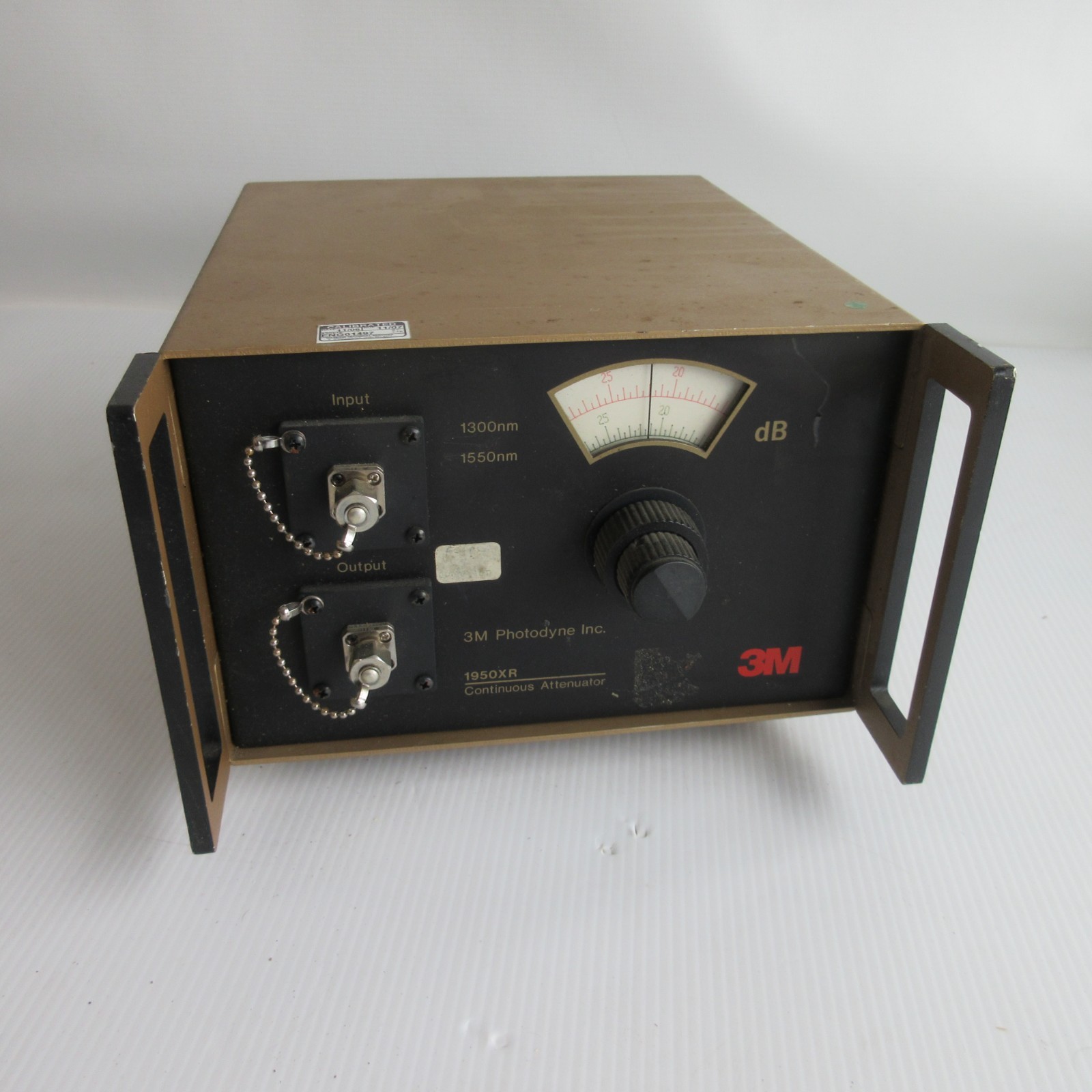 PHOTODYNE 1950XR-010P CONTINUOS ATTENUATOR  Untested for parts or repair