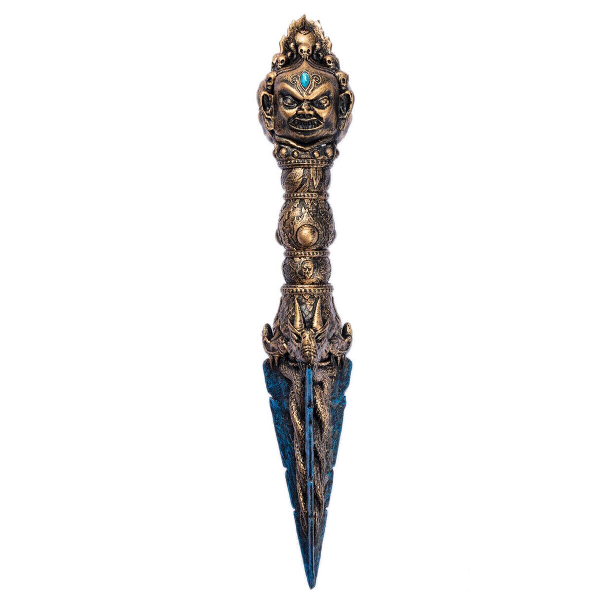 New！15” 3D Uncharted (Phurba) Ceremonial Dagger 1:1 Resin Cosplay Replica Props