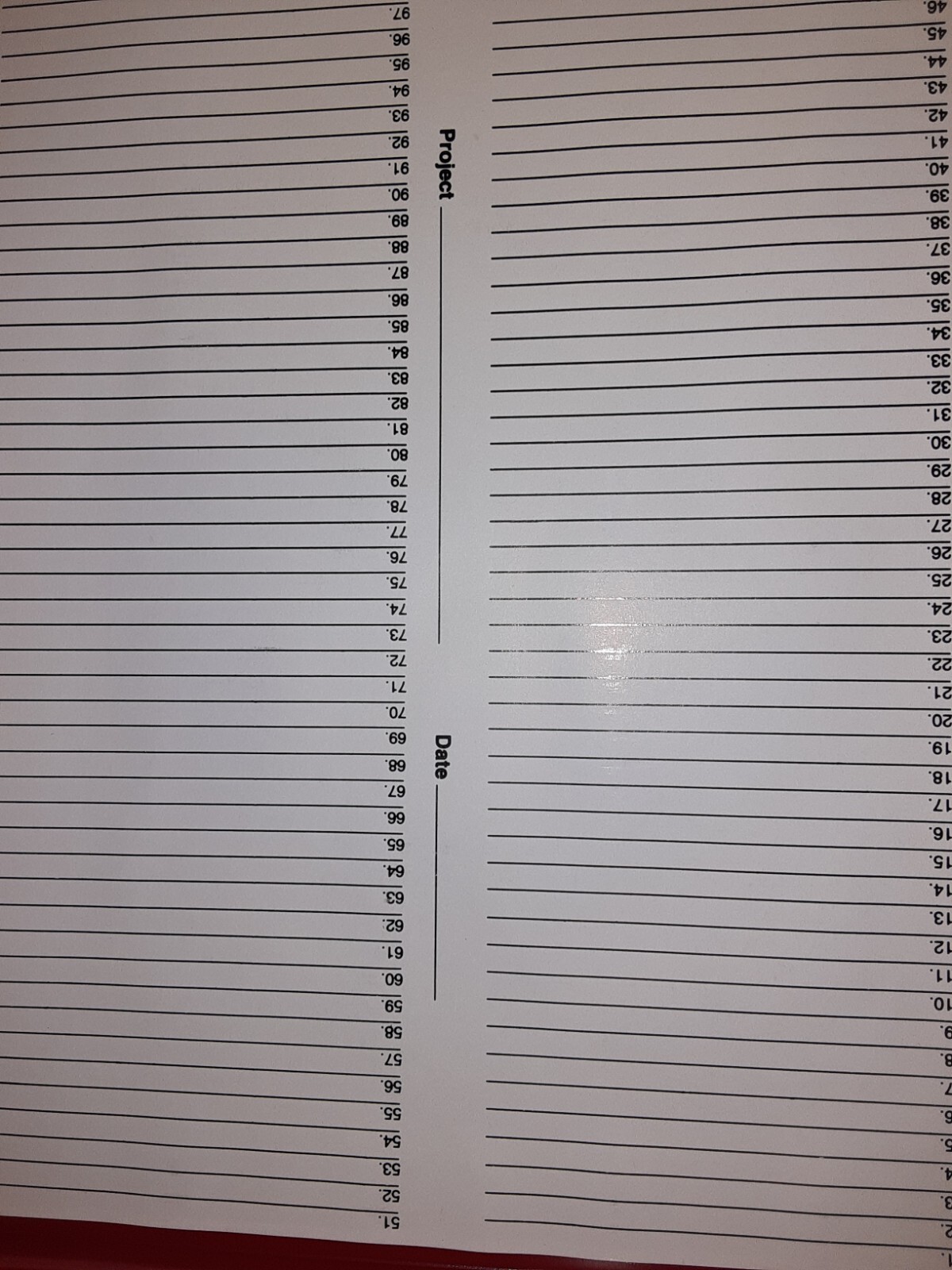 HS MICROSCOPE SLIDE BOX YELLOW CASE STORAGE HOLDS 100 SLIDES
