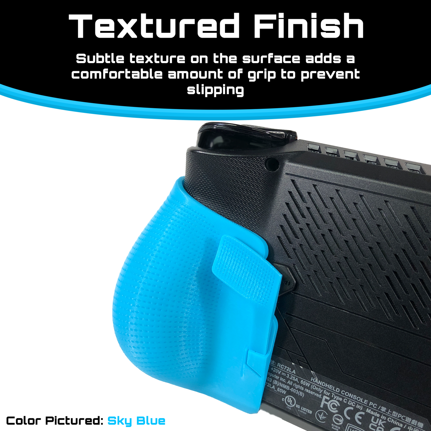 Asus ROG Ally X Comfort Grip Case Accessories - 3D Printed