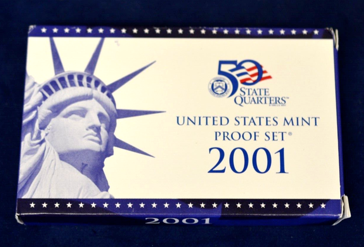 2001 US Proof Set in OGP