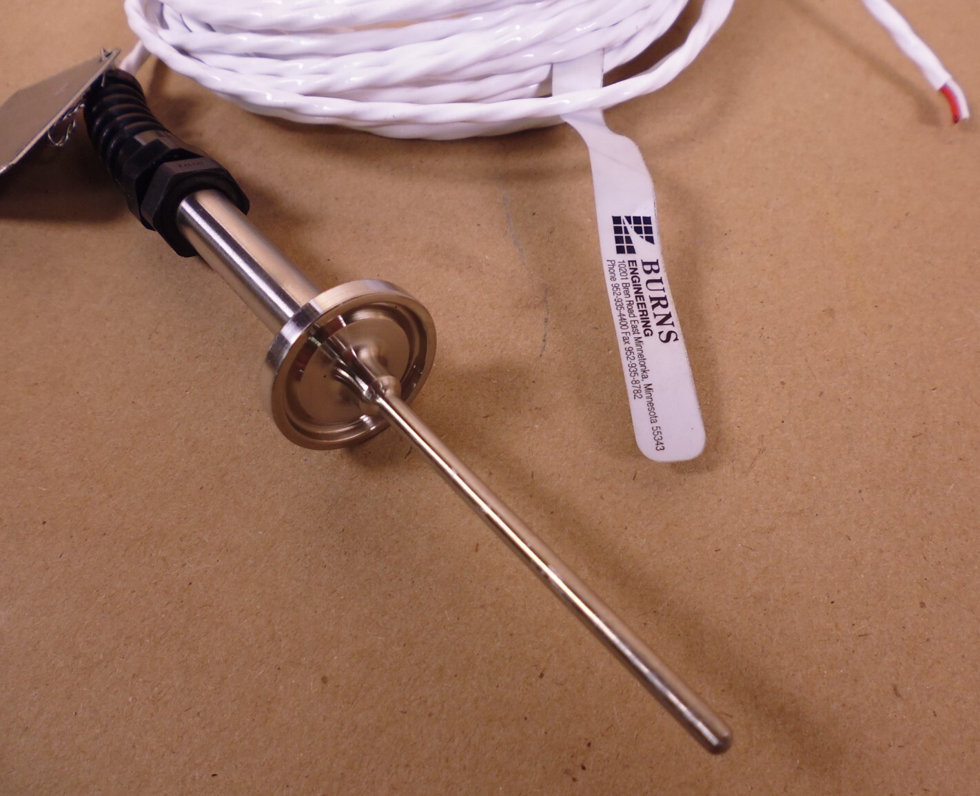 RTD Sensor/Probe, Burns Engineering, 25005, 1000PSI, -50 to 200C