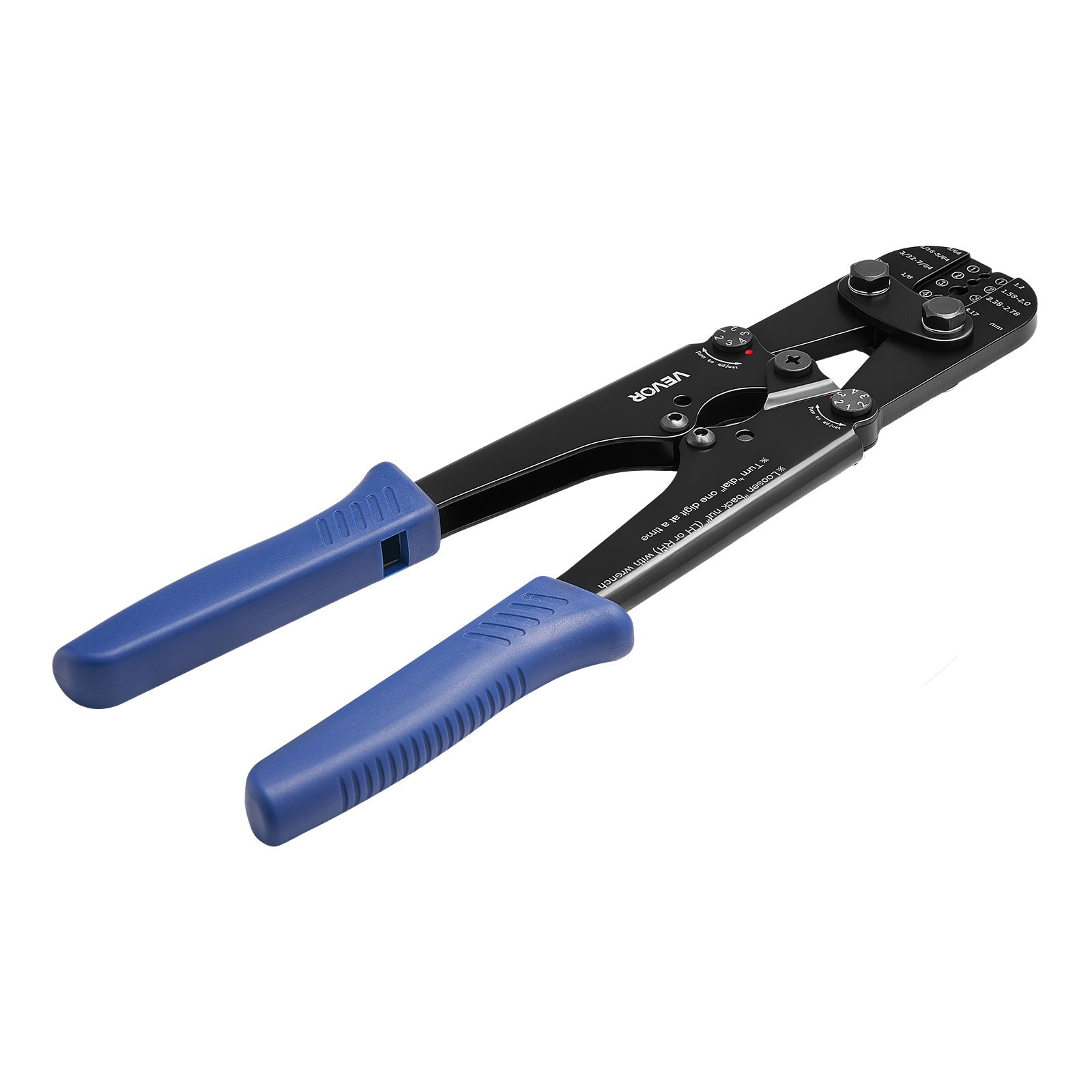 Wire Rope Crimping Tool 3/64-1/8" Crimper Pliers Adjustable Force