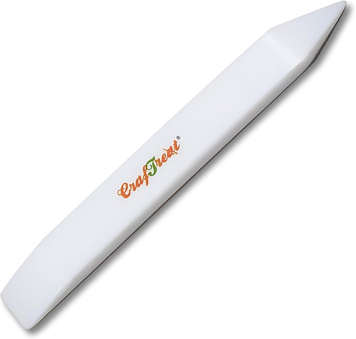 CrafTreat Teflon Bone Folder and Scoring Tool - Large Bone Folder - Paper Scorer