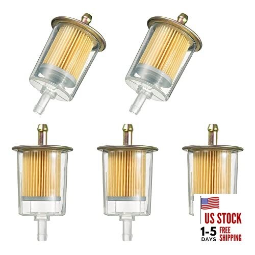 3/8" Universal Fuel Filters Industrial Tractors Cars Trucks Motorcycles Gas