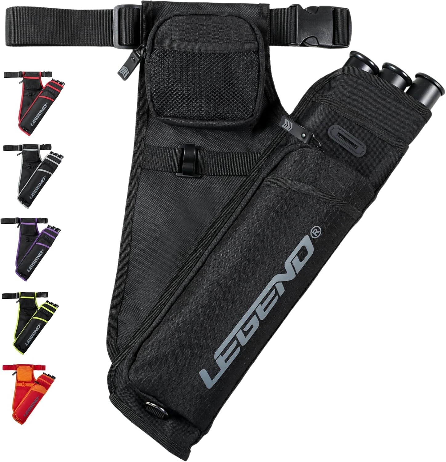 LEGEND First Archery Quiver Case for Arrows - Target Shooting Hip Quivers with