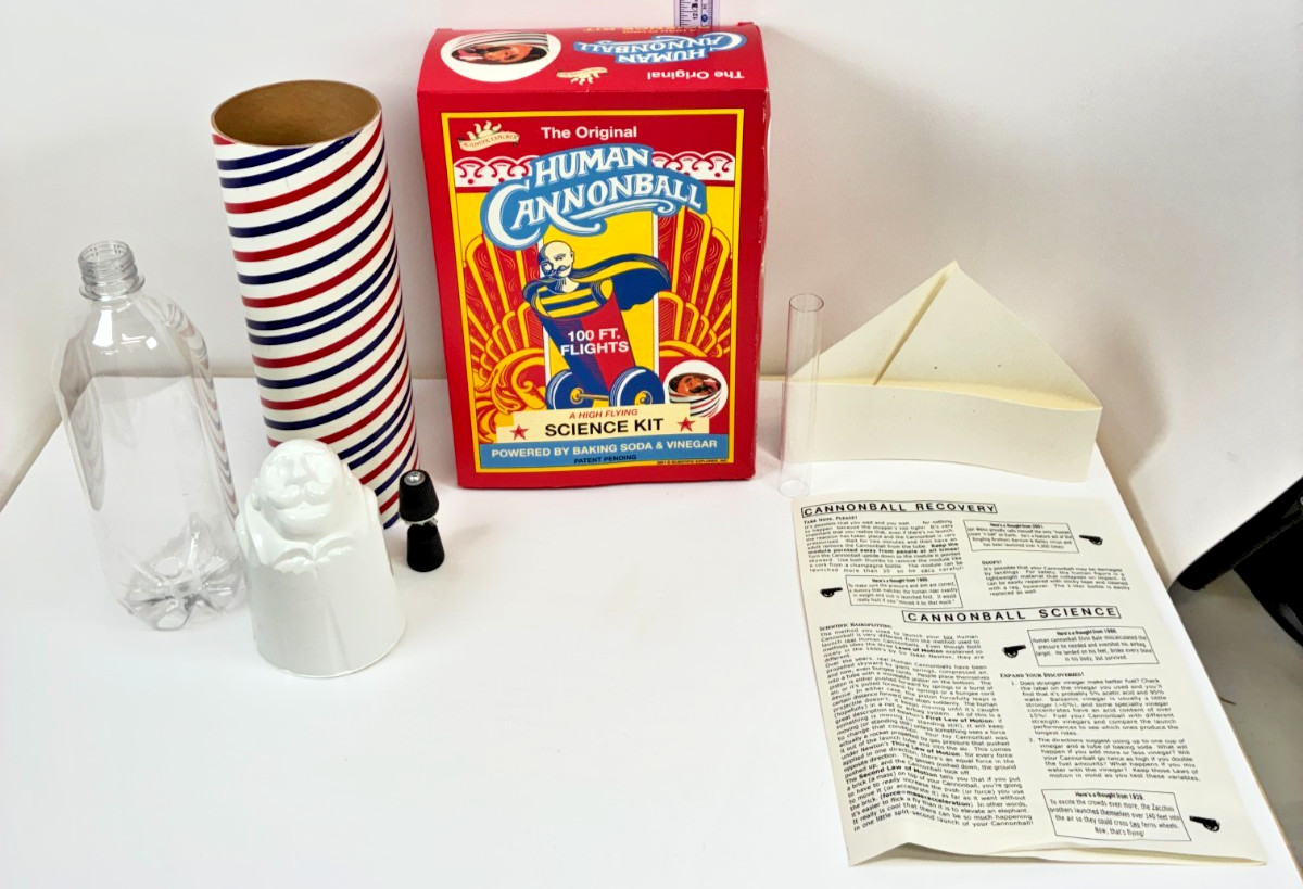 The Original Human Cannonball High Flying Science Kit *COMPLETE & FREE SHIP*
