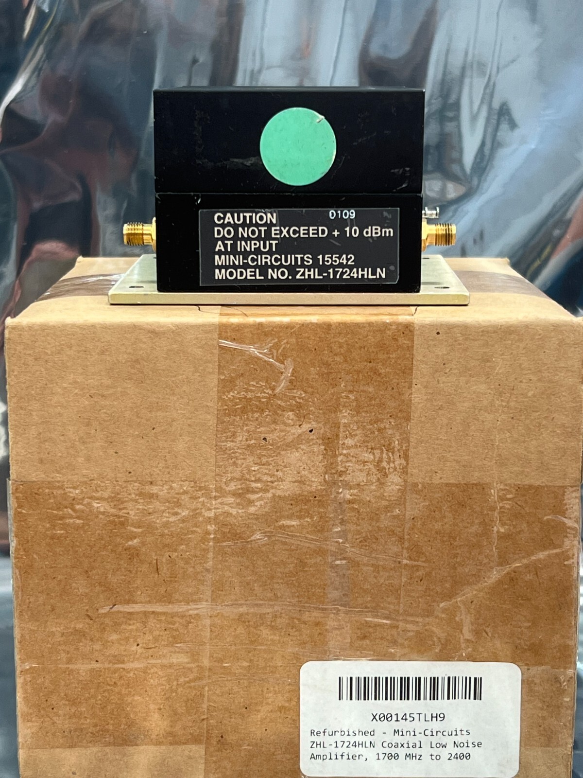 Mini Circuts REFURBISHED Amplifier Model ZHL-1724HLN 1700-2400MHz UNIT #2