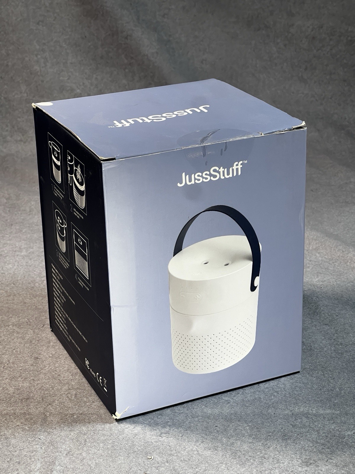 JussStuff Portable Humidifier, 1.1L Tank Cool Mist Humidifier, with Night Light