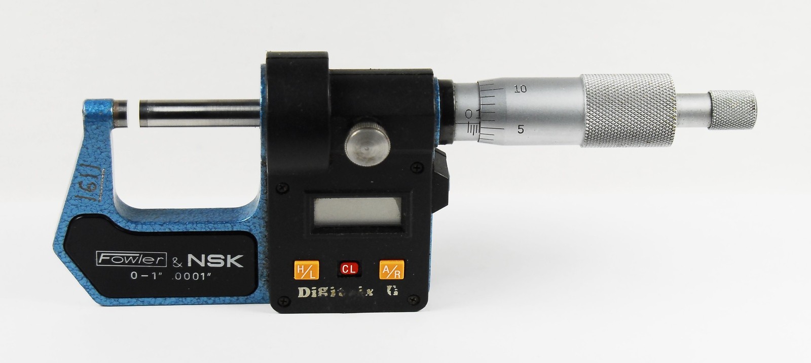 0 TO 1 INCH ELECTRONIC READOUT MICROMETER BY FOWLER  (H-4-9-6)