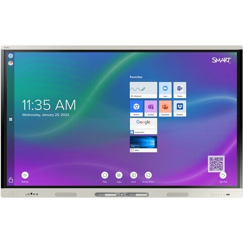 SMART Board MX265-V4 Touchscreen Interactive Whiteboard Display for classroom