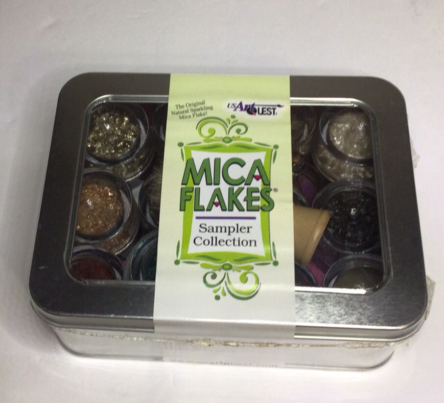 Mica Flakes Sampler Kit Collection US Art Quest Unopened