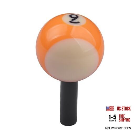 Mavota Pool Ball Billiard Stick Shift Knob Universal Gear Shifter Knobs for