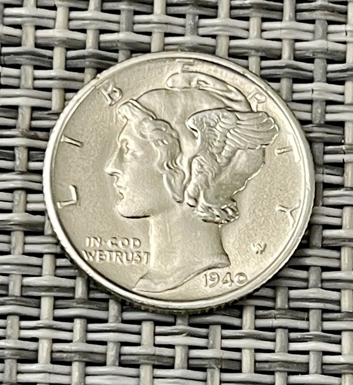 1941 S Mercury Dime – 90% Choice Unc #A 36