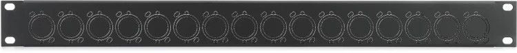 Middle Atlantic Products UNI-1 Universal Knockout Panel - 1 Rack Space