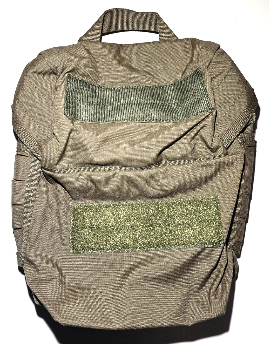 FirstSpear gas mask pouch Ranger green 6/9 MOLLE AVON FM53 M53 carrier top flap