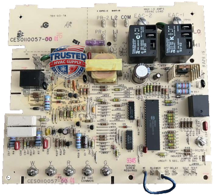 CESO110057-00 NEW OEM PART w/ TECH SUPPORT Furnace Control Board CES0110057-00