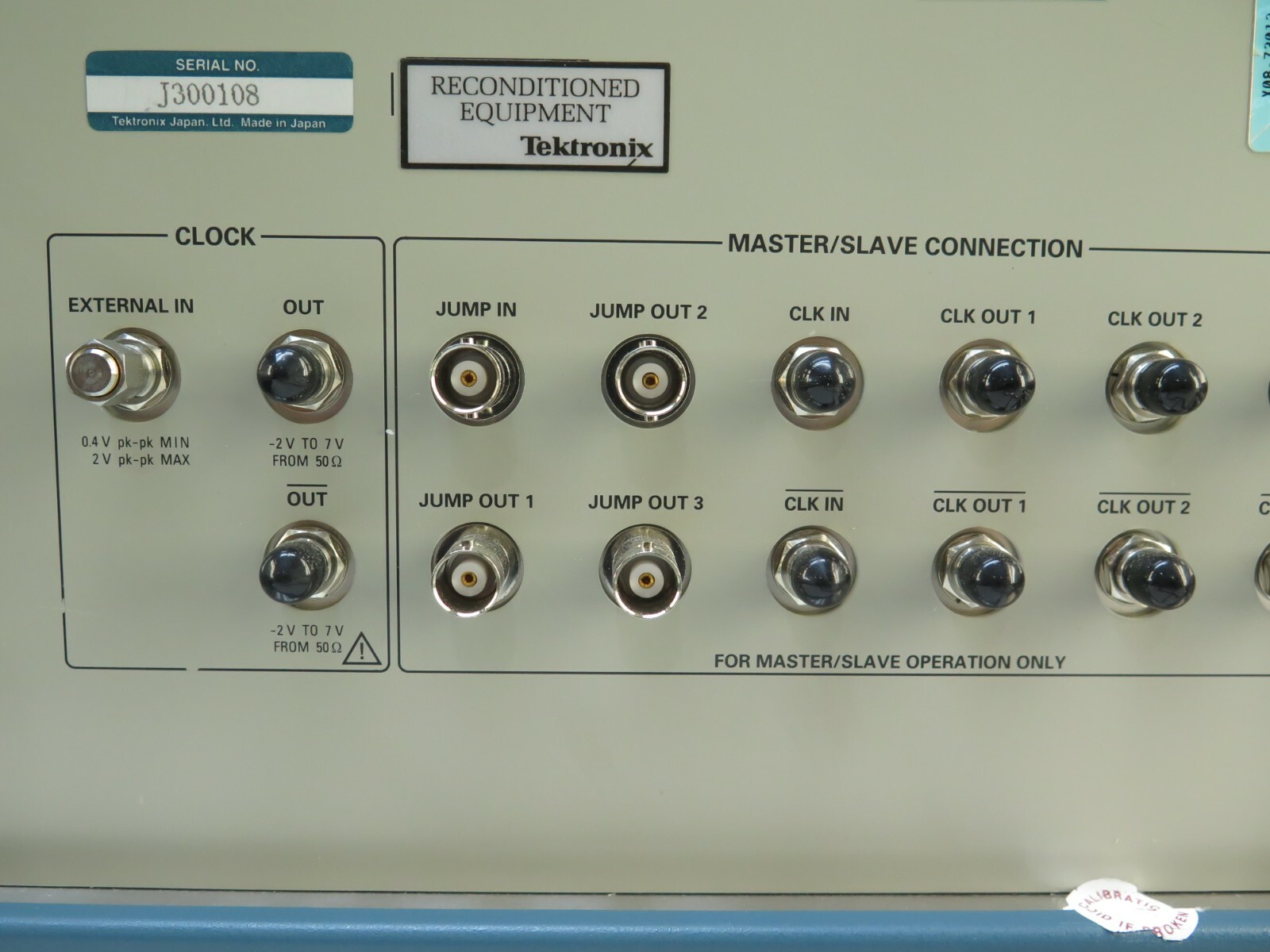 Tektronix DTG 5078 Data Timing Generator - 750Mb/s