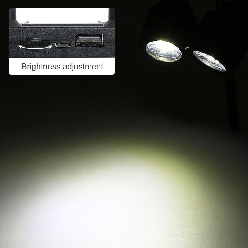 MG1200A Microscope Illumination Dual Light Source Lamp Adjustable Brightness