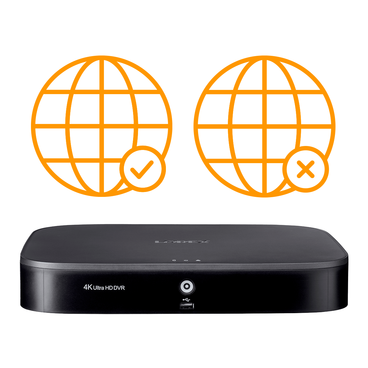 🔥 Lorex D841A81B 8 Channel 4K Ultra HD 1TB Security System DVR Smart Digital🔥